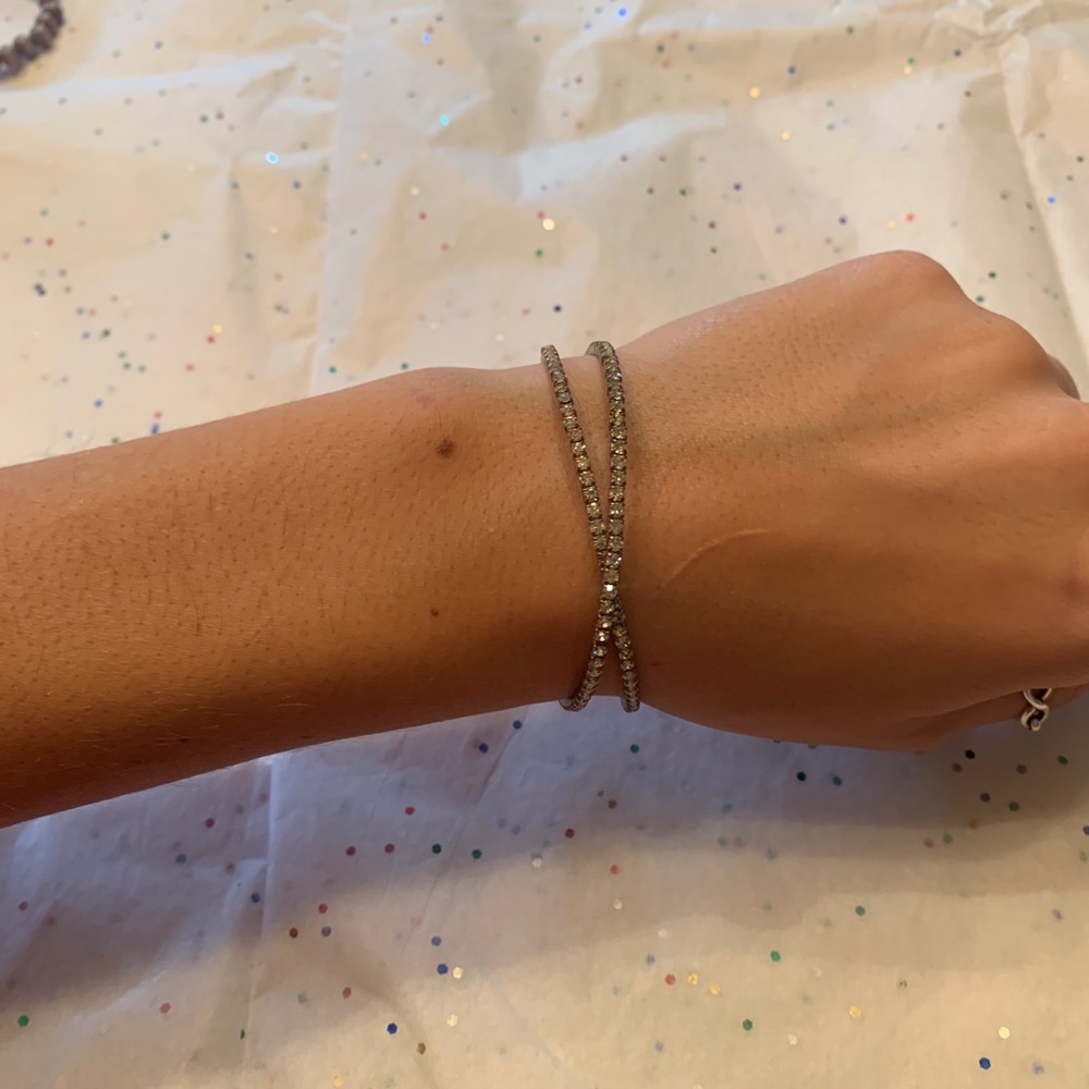 “X” shaped bracelet